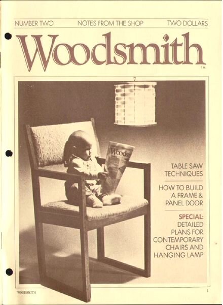 WoodSmith Issue 02, Mar 1979 — Contemporary Chairs