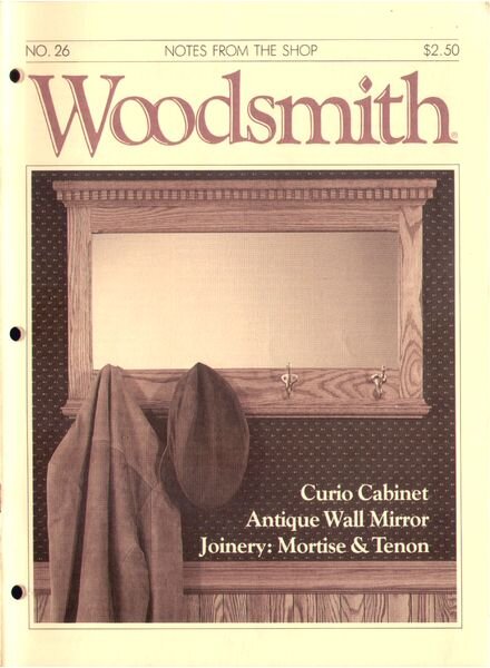 WoodSmith Issue 26, Mar-Apr 1983 — Curio Cabinet