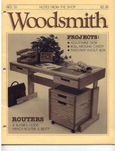 WoodSmith Issue 31, Jan-Feb 1984 — 3 Projects
