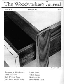 Woodworker’s Journal 05, Issue 02 April 1981