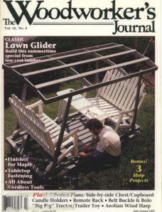 Woodworker’s Journal – Vol 16, Issue 4 – July-Aug 1992