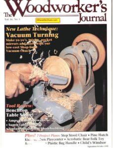 Woodworker’s Journal – Vol 16, Issue 5 – Sep-Oct 1992