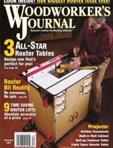 Woodworker’s Journal – Vol 31, Issue 6 – Nov-Dec 2007