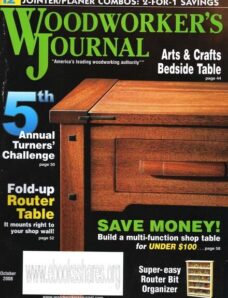 Woodworker’s Journal — Vol 32, Issue 5 — SepOct2008