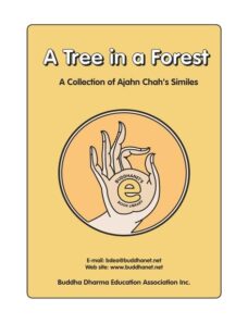 A Tree in a Forest – A Collection of Ajahn Chah’s Similes