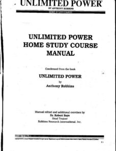 Antony Robbins – Unlimited Power Home Study