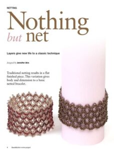 Bead & Button – Nothing but net