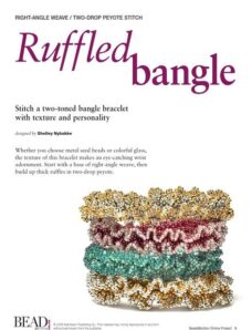 Bead & Button — Ruffle bangles