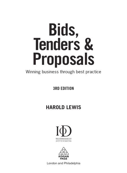 Bids, Tenders & Proposals