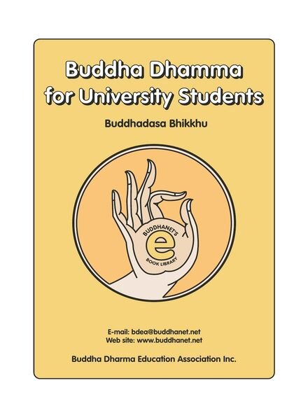 Buddha Dhamma for University Students — Buddhadasa Bhikkhu