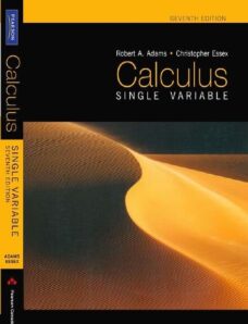 Calculus – Single Variable 7th ed – R. Adams, C. Essex (Pearson, 2010)