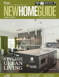 Calgary New Home Guide – 11 October 2013