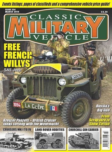Classic Military Vehicle – March 2014