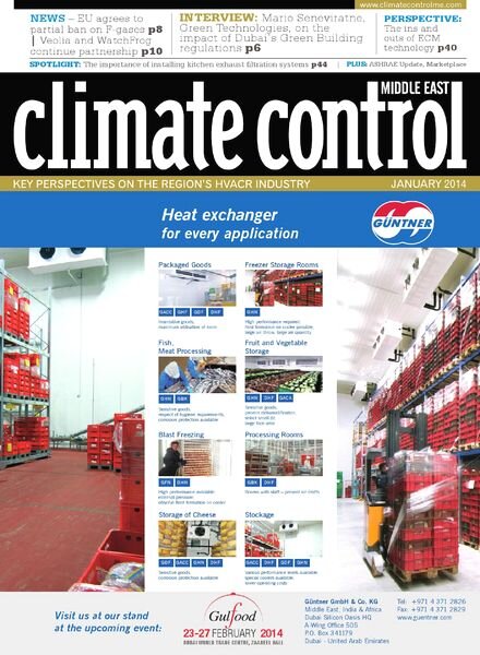 Climate Control ME – January 2013