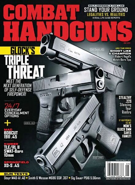 Combat Handguns Magazine — May 2014