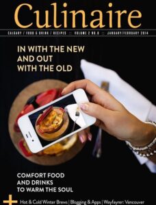 Culinaire Magazine – January-February 2014