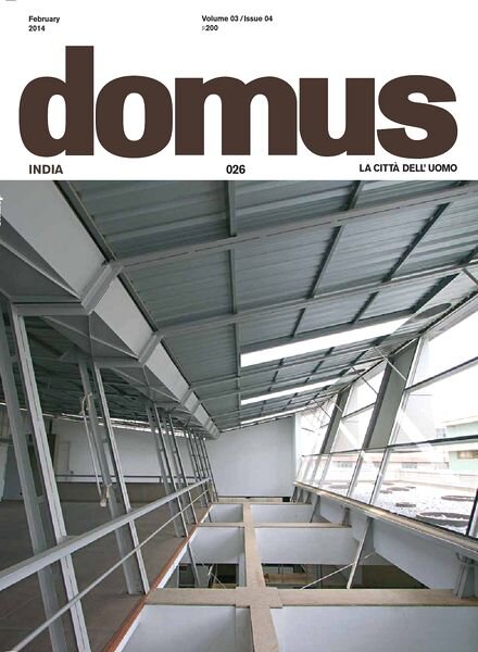 Domus India Magazine – February 2014