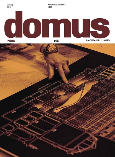 Domus India Magazine — January 2014