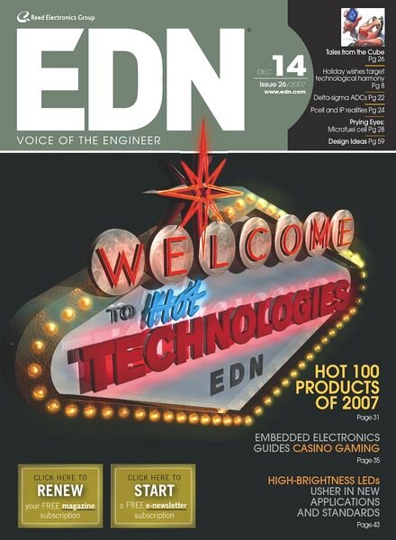 EDN Magazine — 14 December 2007