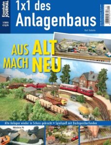 Eisenbahn Journal – 1×1 des Anlagenbaus – Aus Alt mach Neu – 01-2013