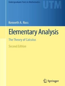 Elementary Analysis The Theory of Calculus (2nd edition)