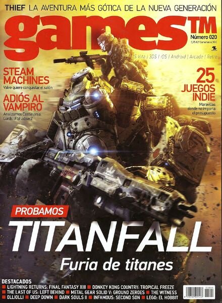 Games TM020 – Titanfall Furia de Titanes Marzo 2014