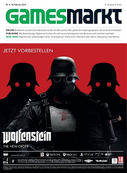 Gamesmarkt Magazin N 04 vom 19 Februar 2014