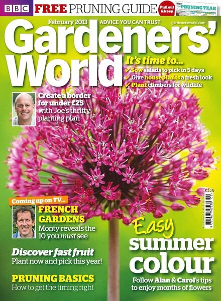 Gardeners’ World – February 2013
