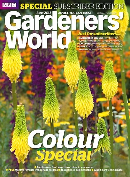 Gardeners‘ World Magazine June 2013