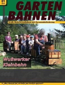 Gartenbahnen – Modelleisenbahnen Magazin Februar-Marz-April 01, 2014