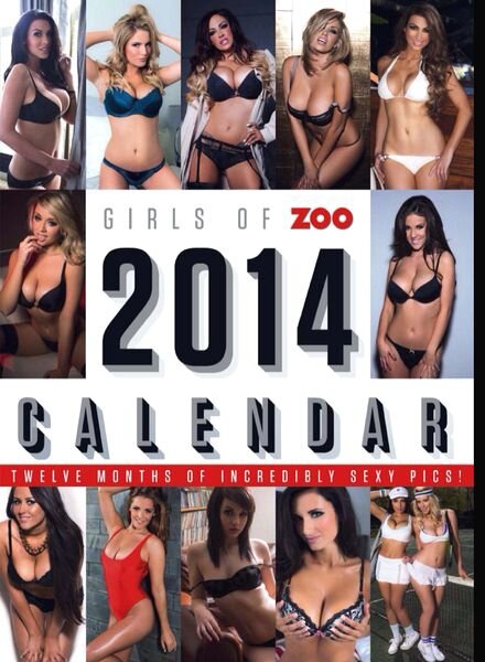 Girls Of Zoo – Official Calendar 2014