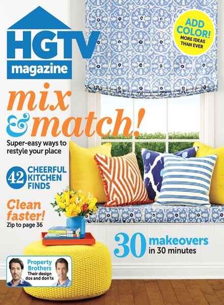 HGTV Magazine – April 2014