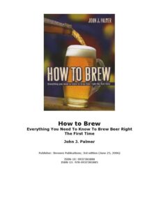 How To Brew – By John Palmer
