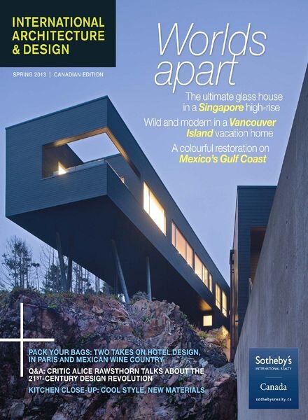 International Architecture & Design — Spring 2013