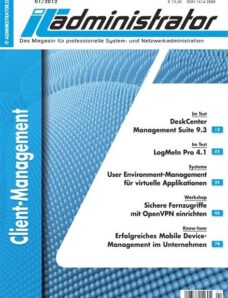 IT-Administrator Magazin N 01, 2012