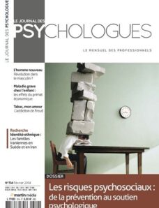 Le Journal des Psychologues N 314 – Fevrier 2014