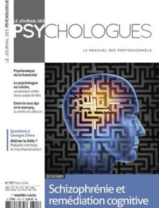 Le Journal des Psychologues N 315 – Mars 2014