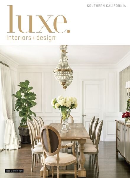 Luxe Interior + Design Southern California Edition – Winter 2014