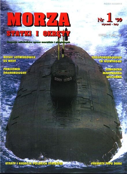 Morze Statki i Okrety 1999-01