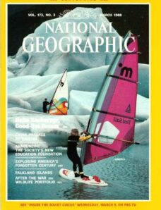 National Geographic Magazine 1988-03, March