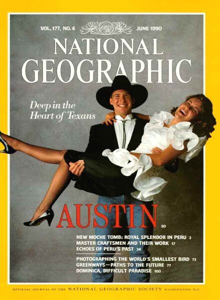 National Geographic Magazine 1990-06, June