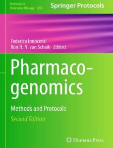 Pharmacogenomics Methods and Protocols (2nd edition)
