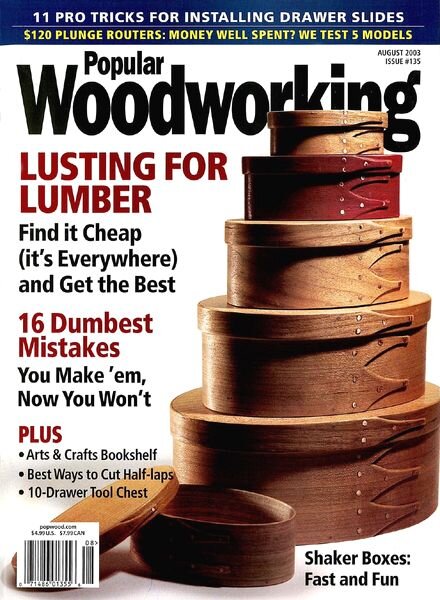 Popular Woodworking — 135, August 2003