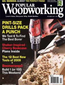 Popular Woodworking – 180, 2009