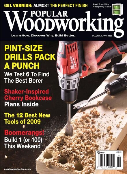 Popular Woodworking — 180, 2009