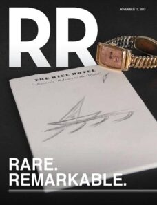 RR Auction’s – November 2013 Rare Manuscript