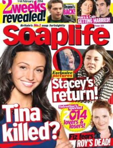 Soaplife – 1 February 2014