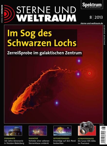 Sterne und Weltraum Magazin 2013-08