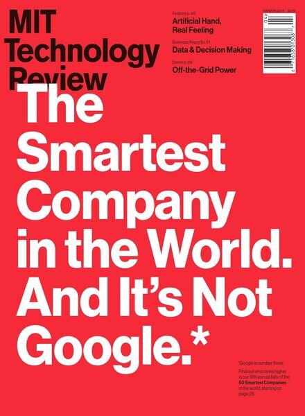 Technology Review Magazine – March-April 2014