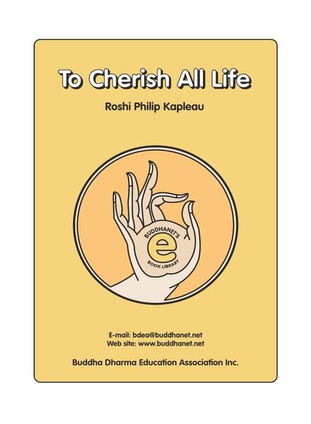 To Cherish All Life – Roshi Philip Kapleau